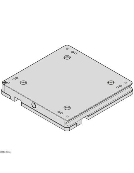 ✅ 3842530445 | PORTAPIEZA/PALET WT 1/P-AL-160 KPL | Bosch Rexroth