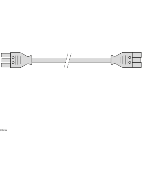 ✅ 3841057744 | CABLE DE ENLACE DIM L10M | Bosch Rexroth