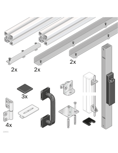 3842525781 KIT DOPPELTUER 1500