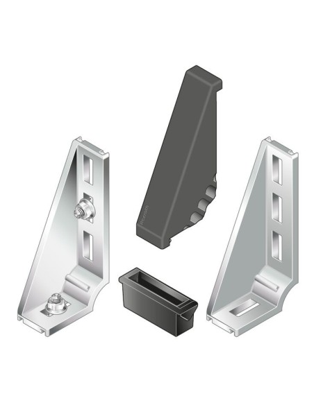 ✅ 3842551602 | ESCUADRA DE FIJAC 30X120 SILVER SET | Bosch Rexroth