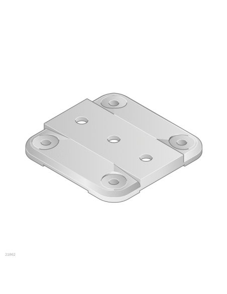 ✅ 3842516175 | PLACA BASE 15X135X135 | Bosch Rexroth