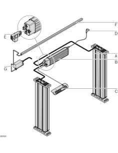 ✅ 3842542211 | MODULO DE ELEVACIO LIFT410MM INC.BRACKET | Bosch Rexroth