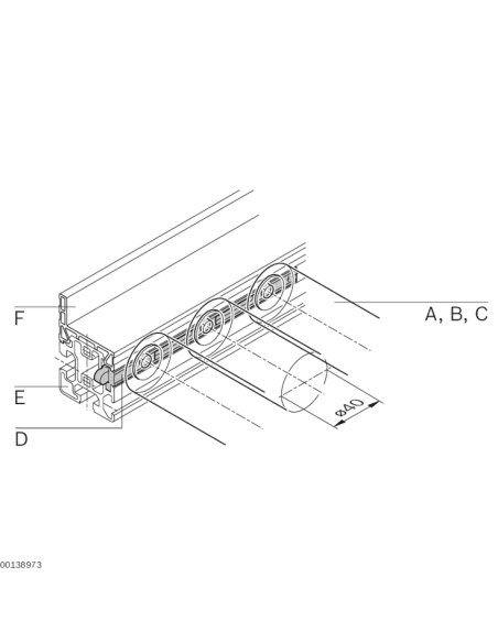 ✅ 3842525740 | ROLLO ECO FLOW KS EL225 | Bosch Rexroth