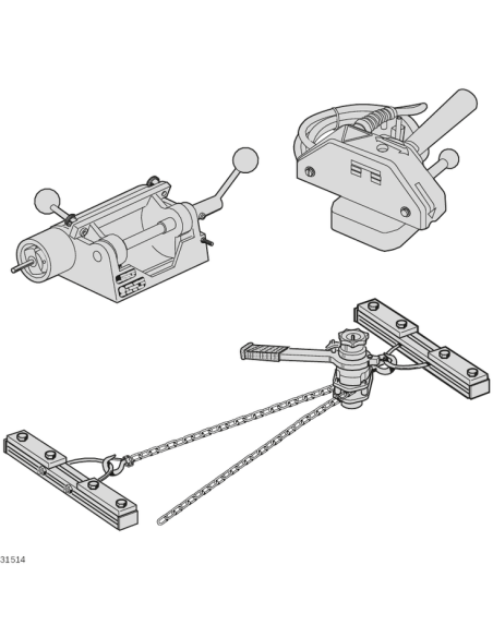 ✅ 3842532829 | JUEGO DE HERRAMIEN BELT MOUNTING TS1 | Bosch Rexroth