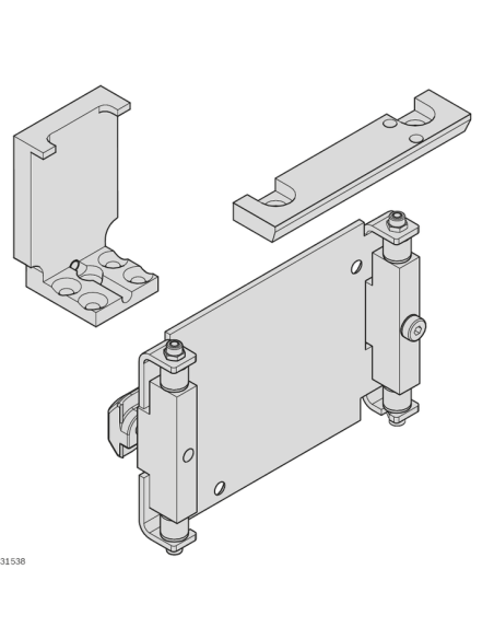 ✅ 3842535740 | CONJUNTO HALTERG. ID 40/MDT | Bosch Rexroth