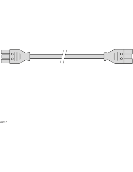 ✅ 3842537560 | CABLE DE ENLACE NA 2,0M | Bosch Rexroth
