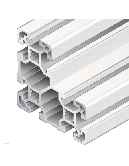 ✅ 3842537827 | PERFIL SOPORTE 40X80X80L 8X6070MM | Bosch Rexroth