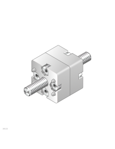 ✅ 3842538656 | EMPALMADOR FINAL 30X30 SILVER SET | Bosch Rexroth