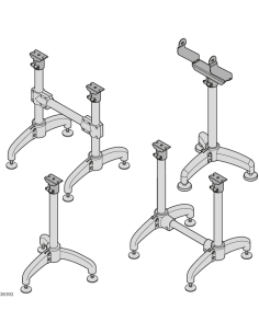 3842546663 CONSOLA 320+ STS LEG SET