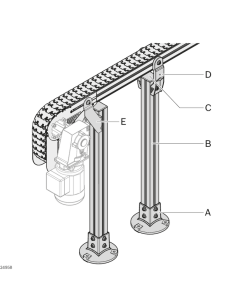 ✅ 3842546625 | SOPORTE 65+ AL LEG, SET | Bosch Rexroth