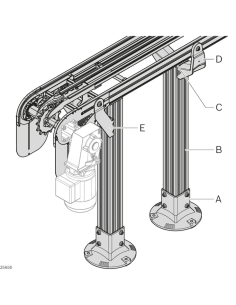 3842547447 SOPORTE VF320+ AL DRIVE,SET