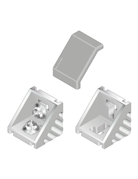 ✅ 3842548870 | TAPA GUSSET 50X50 GREY | Bosch Rexroth