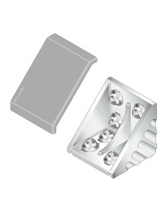 ✅ 3842548860 | TAPA GUSSET 80X80 GREY | Bosch Rexroth
