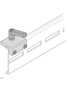 3842553518 DISPOSITIVO TALADR VF+ SLIDING RAIL