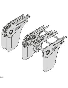 3842553058 RUEDA T.DE CADENAS 240+ BASIC UNIT