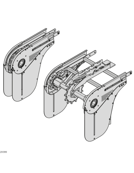 ✅ 3842553058 | RUEDA T.DE CADENAS 240+ BASIC UNIT | Bosch Rexroth
