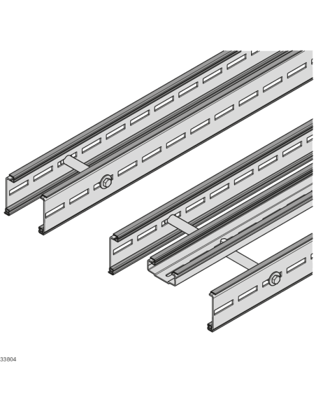 ✅ 3842557035 | RAIL DESLIZAMIENTO 120+ STS 45° R TOP | Bosch Rexroth