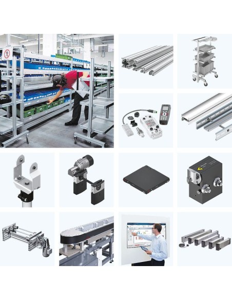 ✅ 3842557231 | PERFIL SOPORTE 30X30 3N L6170 | Bosch Rexroth