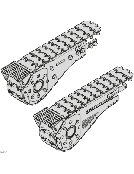 ✅ 3842558074 | CUBIERTA DE PROTEC 65+ BRIDGE SHORT SET | Bosch Rexroth
