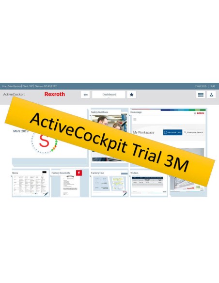 ✅ 3842562743 | SOFTWARE AC TRIAL 3M | Bosch Rexroth