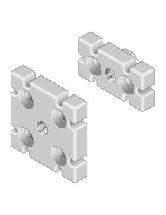 ✅ R987495117 | PRT-DC62669 ALU MOUNTING BLOCK SET | Bosch Rexroth