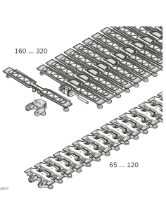 ✅ 3842998711 | CADENA DE TRANSPOR 320+FRICT L2898 VAR | Bosch Rexroth