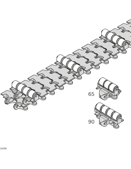✅ 3842998720 | CADENA DE TRANSPOR 65+CLEATD20 L2898 VAR | Bosch Rexroth