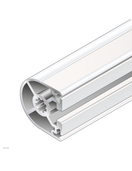 ✅ 3842992945 | PERFIL MEDIA CAÑA 45X45HR | Bosch Rexroth