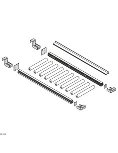 ✅ 3842993512 | PERFIL GUIA MV45 ESD | Bosch Rexroth