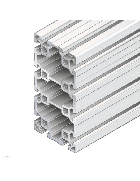 ✅ 3842993226 | PERFIL SOPORTE 80X160L 2XD17V | Bosch Rexroth
