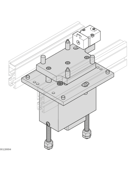 ✅ 3842998494 | UNIDAD ELEV-POSICI HP1 HUB 15MM MITTELST | Bosch Rexroth