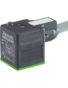 ✅ R900225083 | CONECTOR 4P Z14L PE180* +10M & | Bosch Rexroth