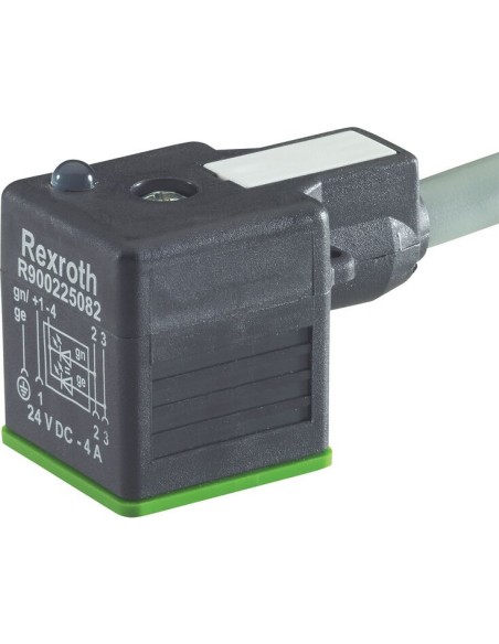 ✅ R900225083 | CONECTOR 4P Z14L PE180* +10M & | Bosch Rexroth