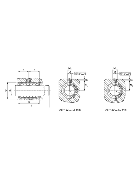 ✅ R072001200 | ROD ANTIGIRO KBDRC1-12 | Bosch Rexroth