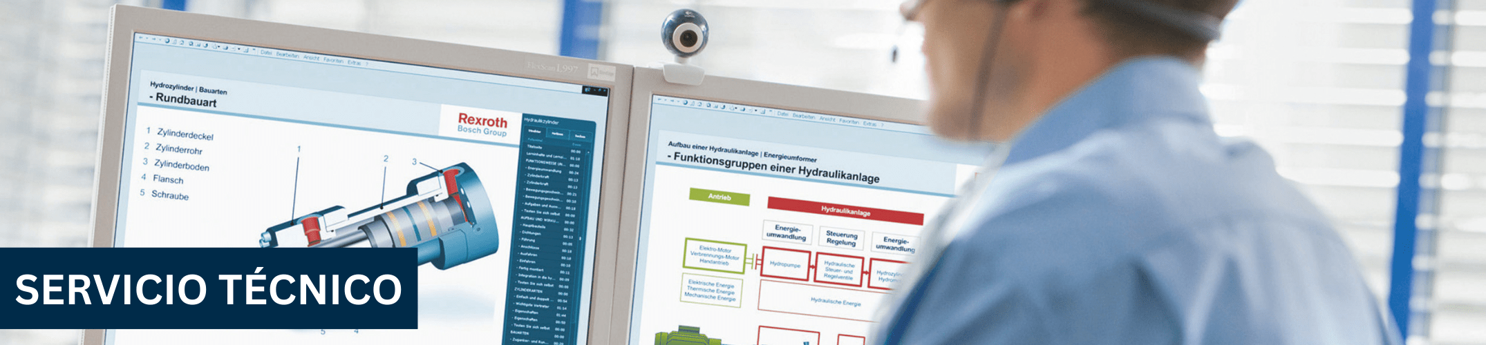 Servicio Técnico experto en tecnología Bosch Rexroth